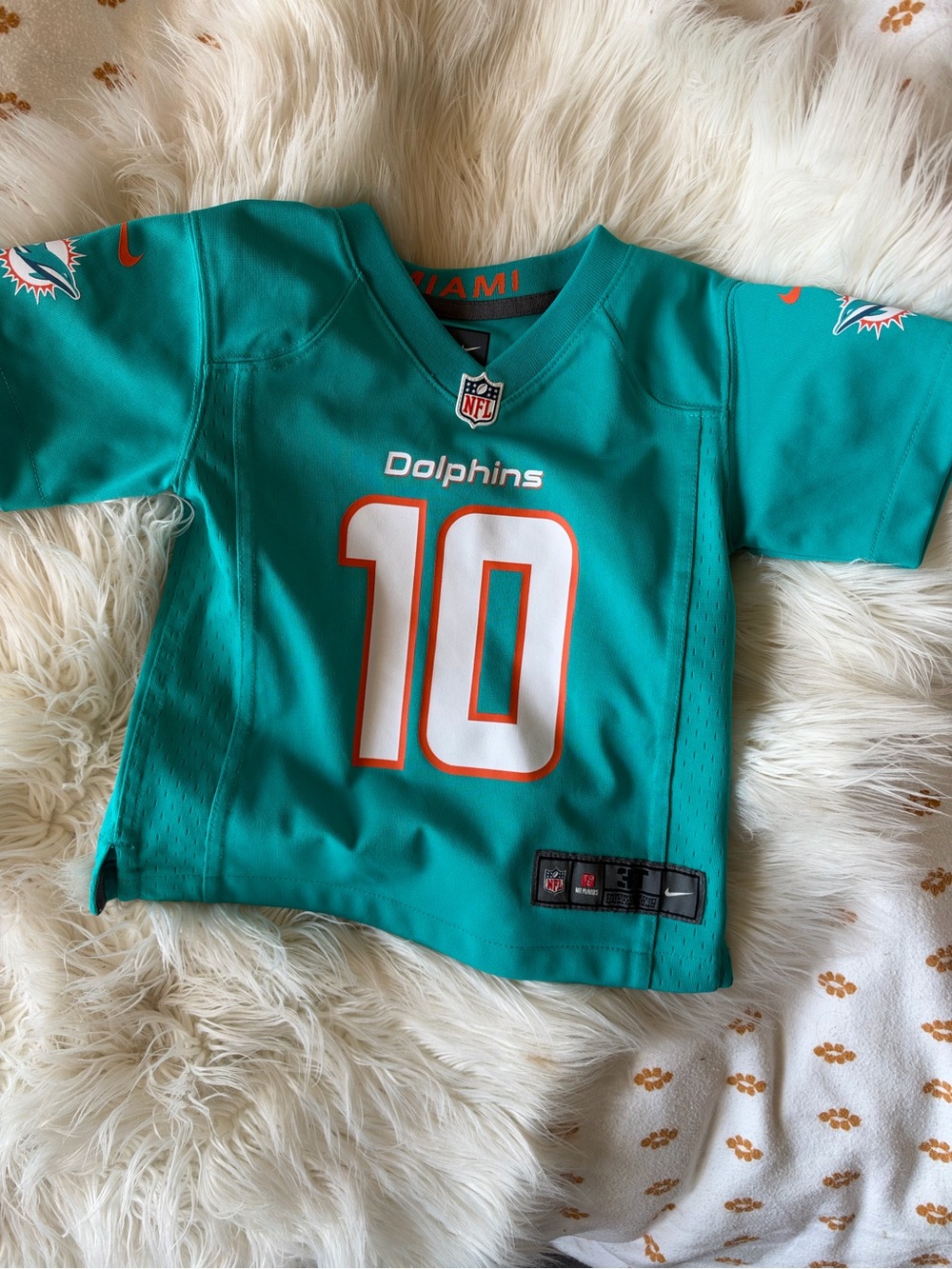 NFL Miami Dolphins Teal Toddler #10 Jersey